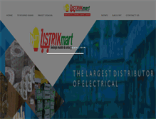 Tablet Screenshot of listrikmart.com